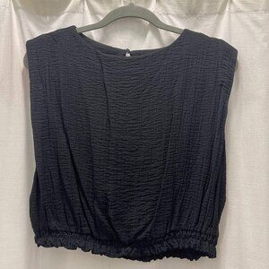 A New Day Extended Shoulder Gauze Tank Top